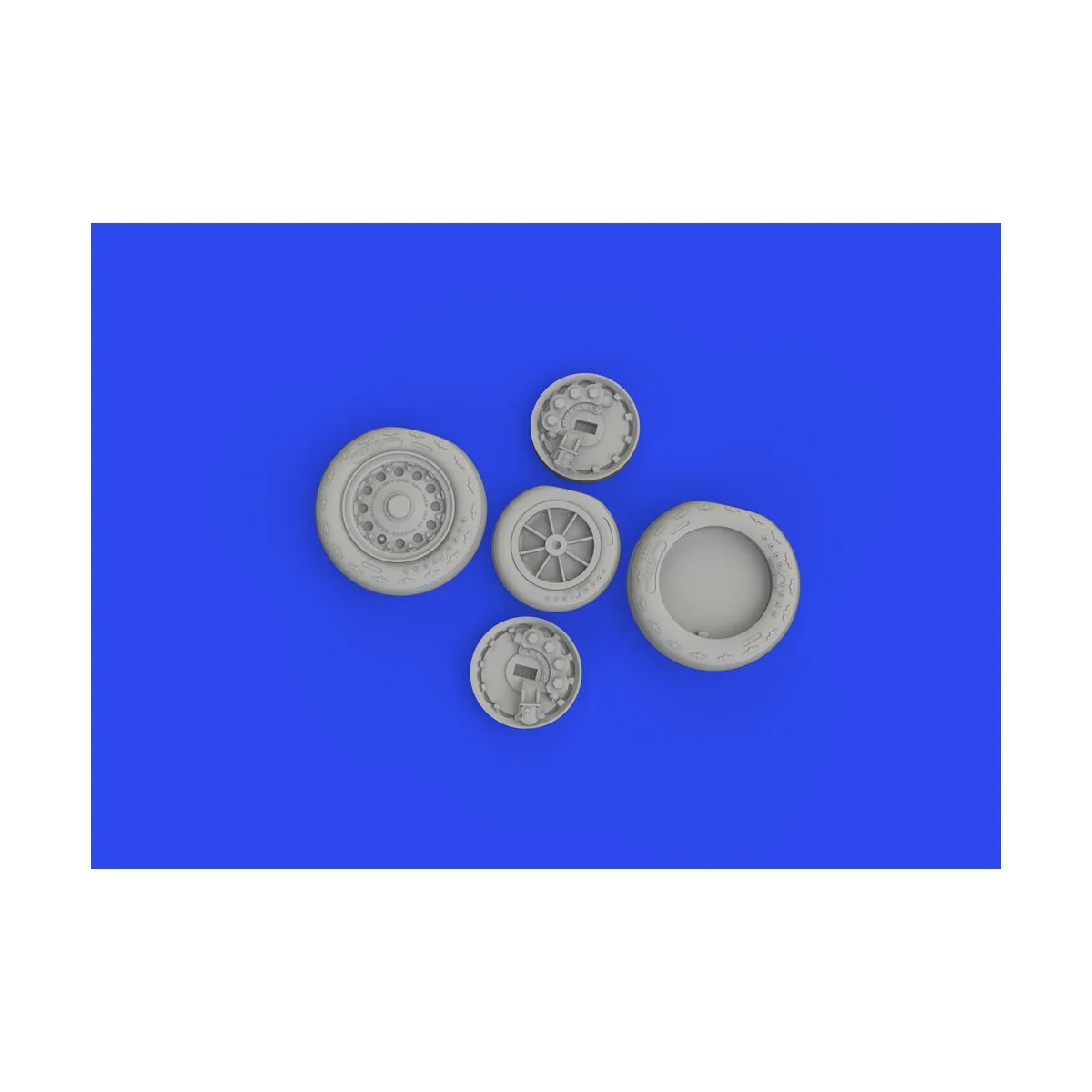 J-35 Draken wheels Type 2 1/48 HASEGAWA - Eduard Accessories 648968