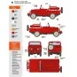 FJ43 Pickup with SPG-9. RECOILLESS GUN, 1/35 - AK Interactive AK35003