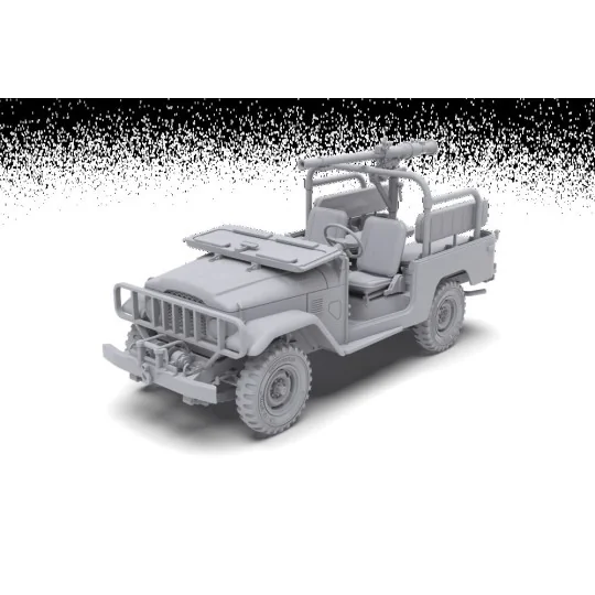 FJ43 Pickup with SPG-9. RECOILLESS GUN, 1/35 - AK Interactive AK35003