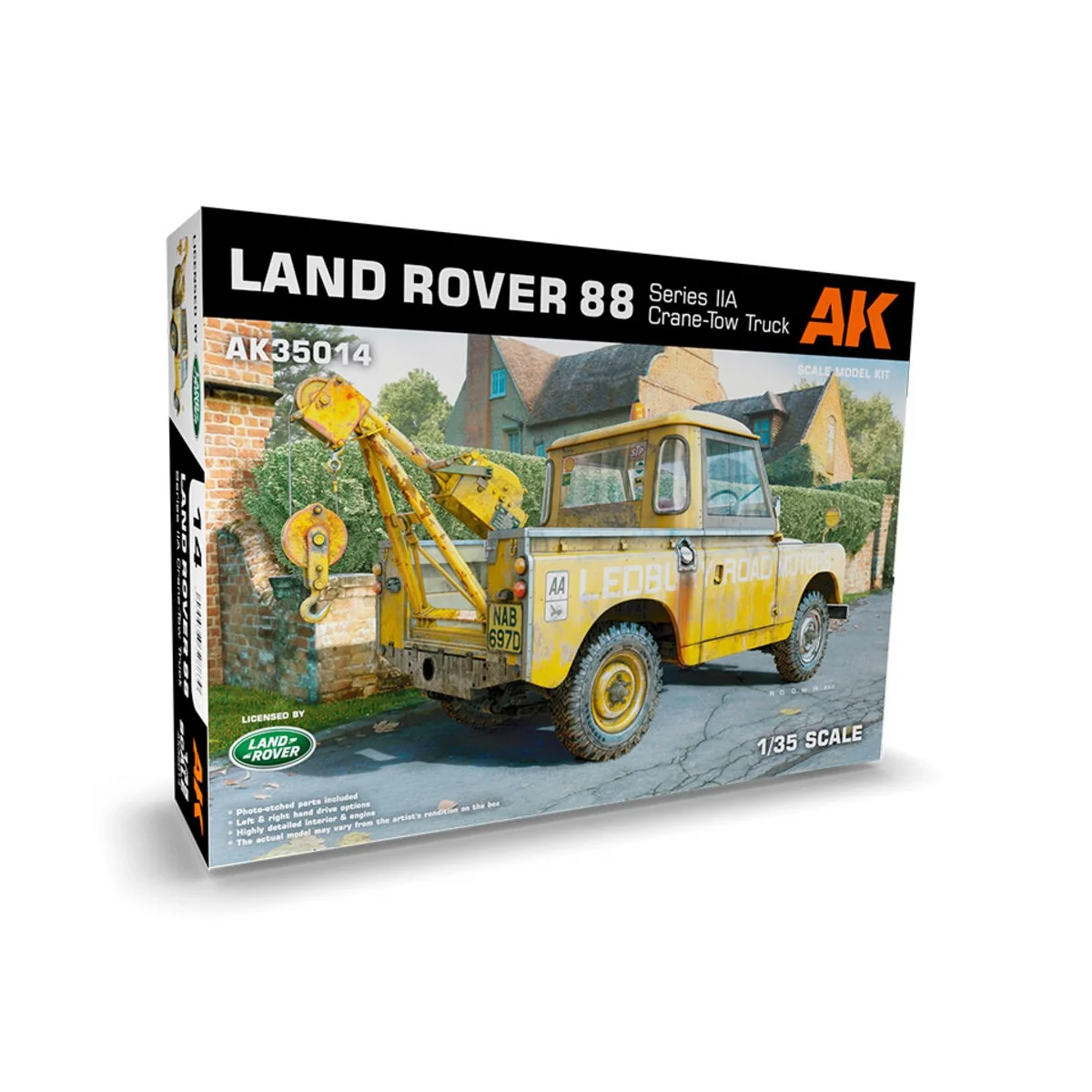 Land Rover 88 Series IIA -Crane / Tow Truck, 1/35 - AK Interactive ...