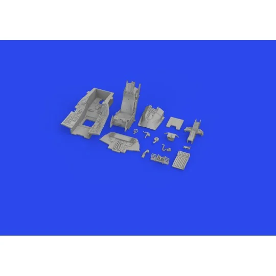 F-16C Block 30 cockpit PRINT 1/48 KINETIC - Eduard Accessories 648969