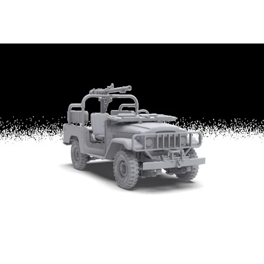 FJ43 Pickup with SPG-9. RECOILLESS GUN, 1/35 - AK Interactive AK35003