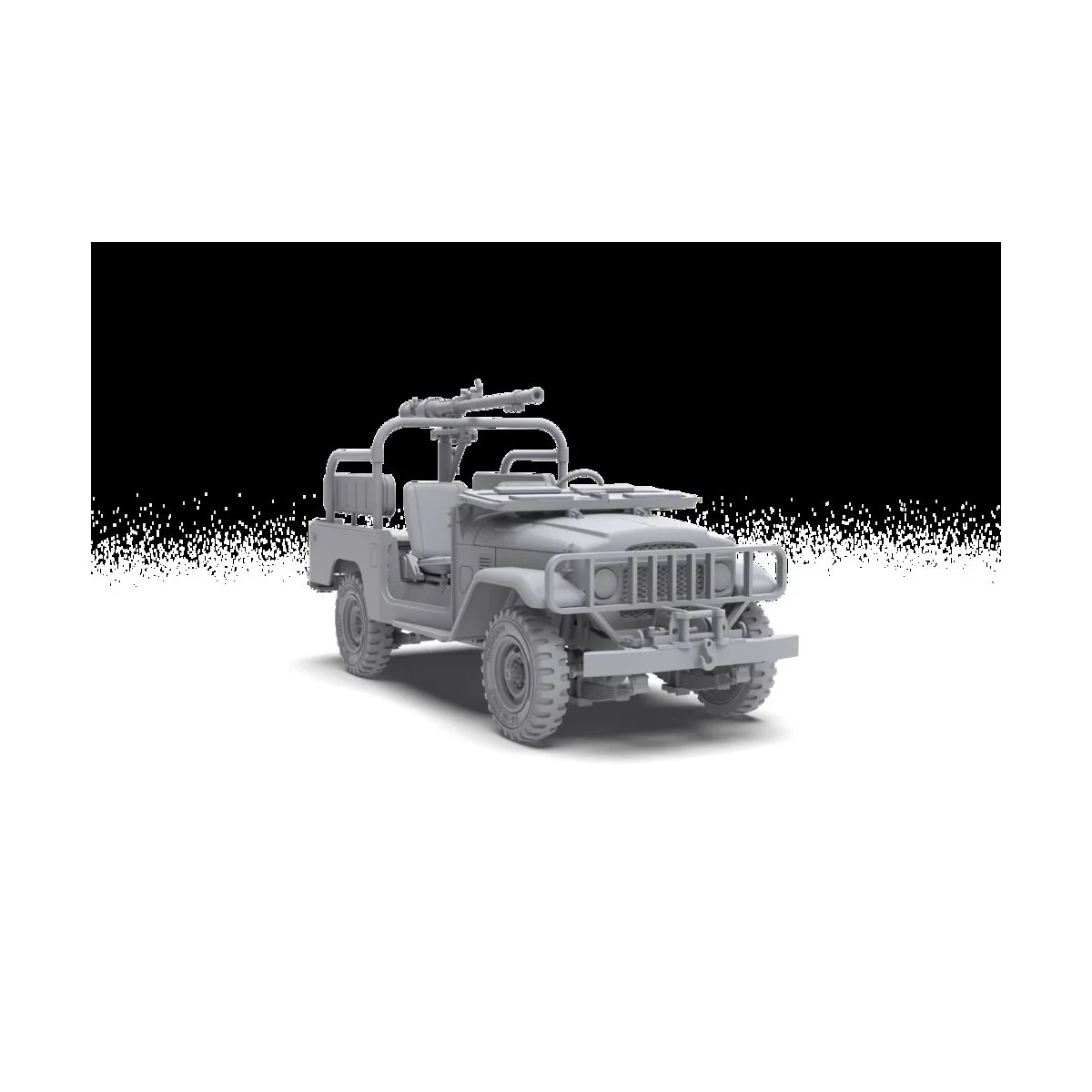 FJ43 Pickup with SPG-9. RECOILLESS GUN, 1/35 - AK Interactive AK35003