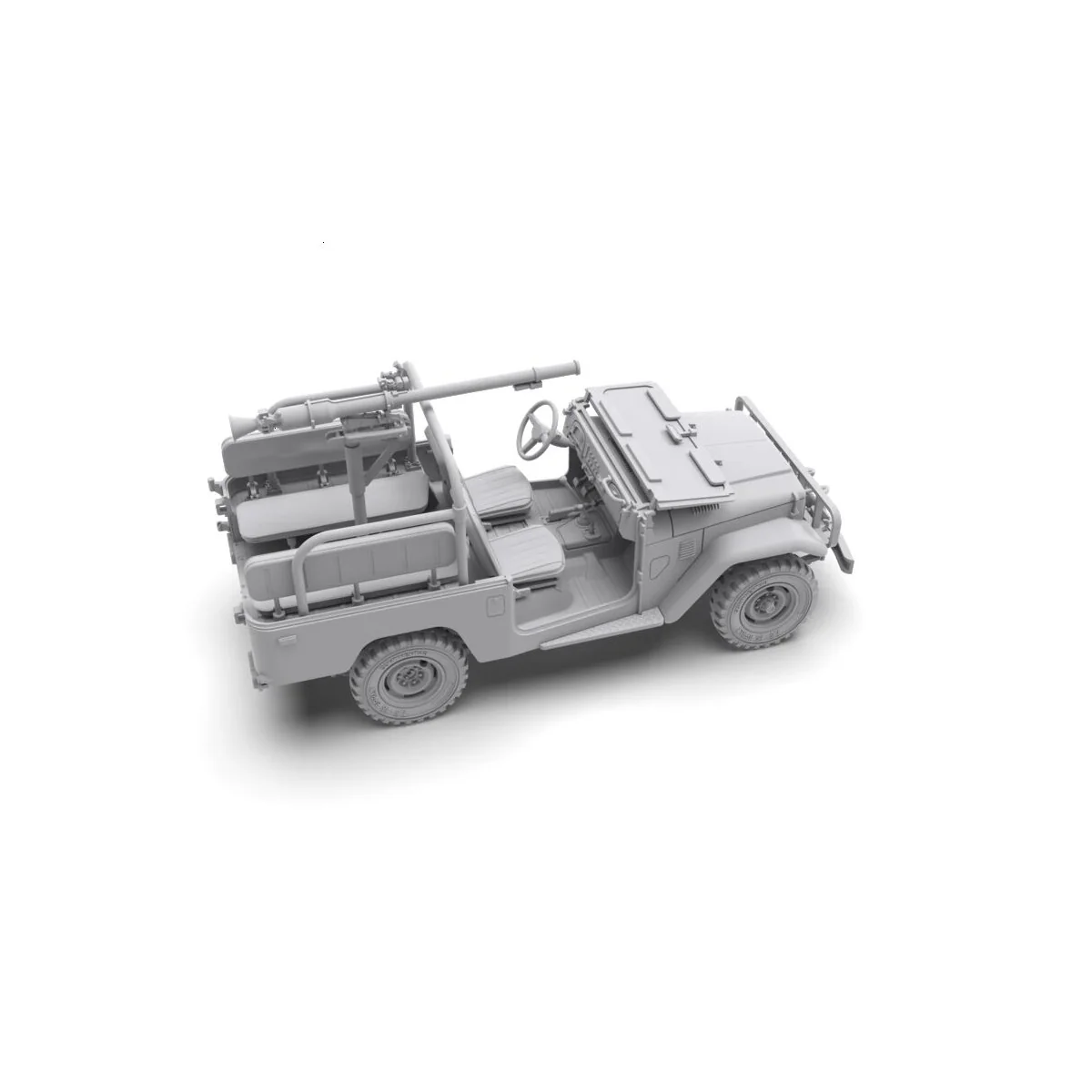 FJ43 Pickup with SPG-9. RECOILLESS GUN, 1/35 - AK Interactive AK35003