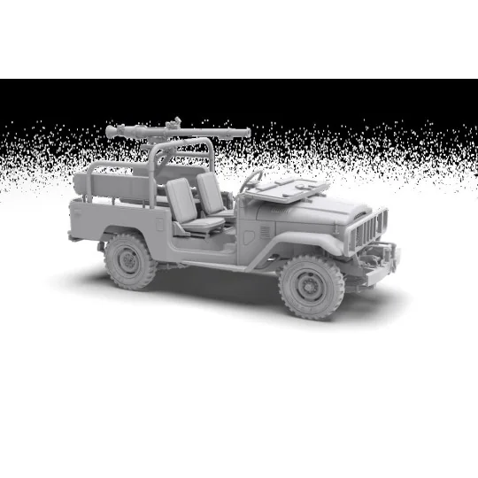 FJ43 Pickup with SPG-9. RECOILLESS GUN, 1/35 - AK Interactive AK35003