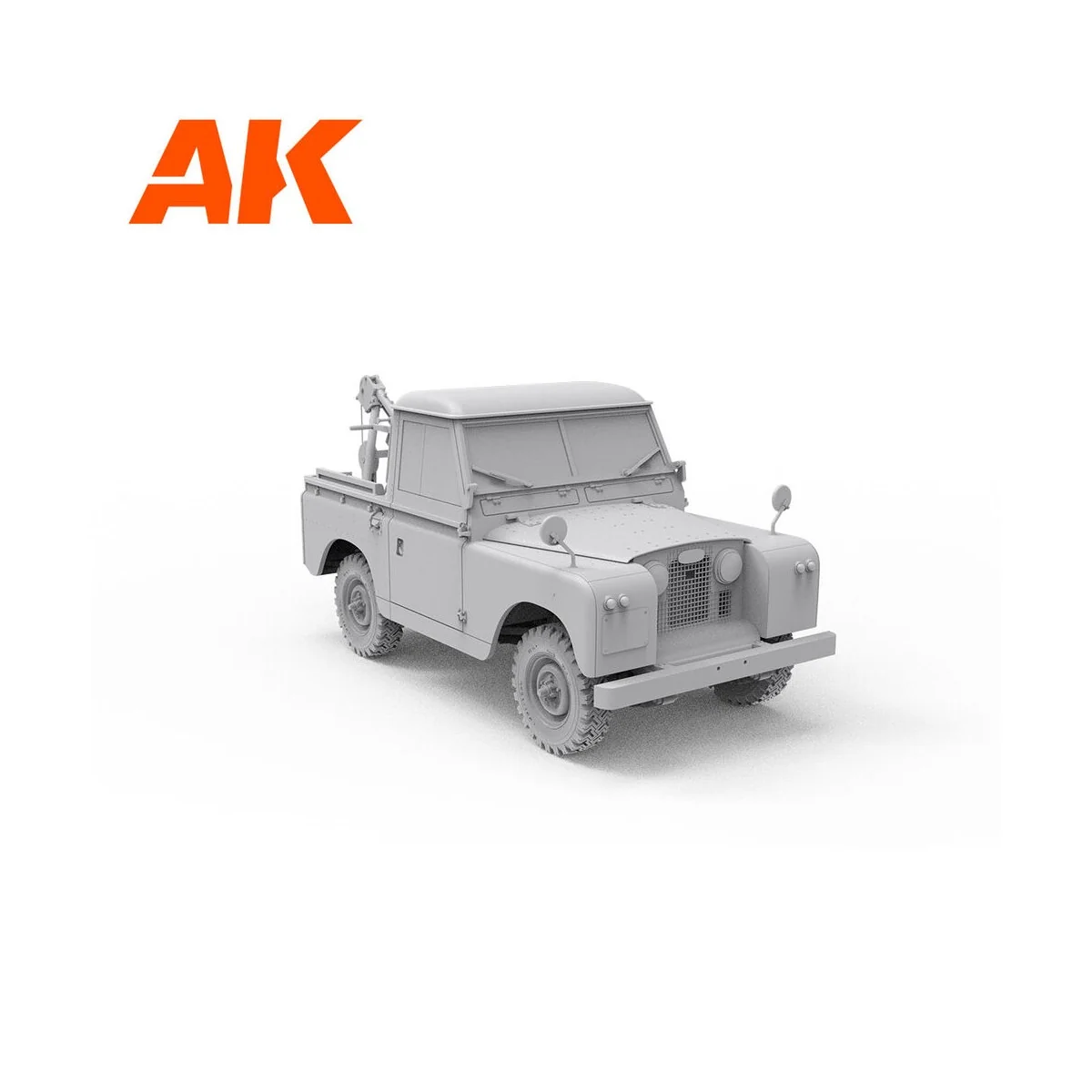 Land Rover 88 Series IIA -Crane / Tow Truck, 1/35 - AK Interactive ...