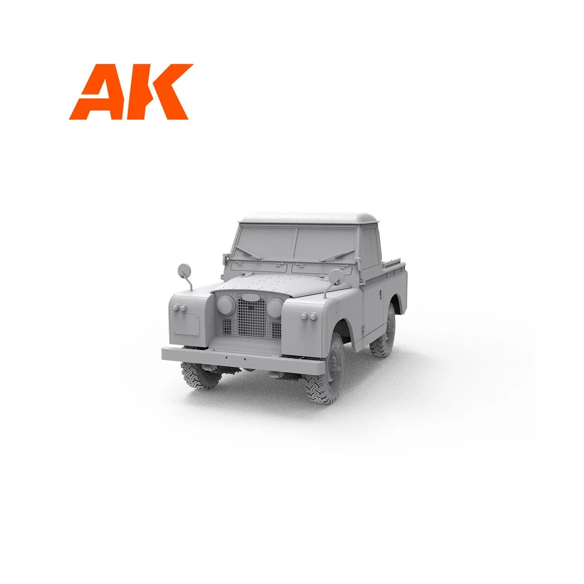 Land Rover 88 Series IIA -Crane / Tow Truck, 1/35 - AK Interactive ...