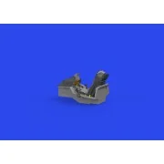 F-16C Block 30 cockpit PRINT 1/48 KINETIC - Eduard Accessories 648969