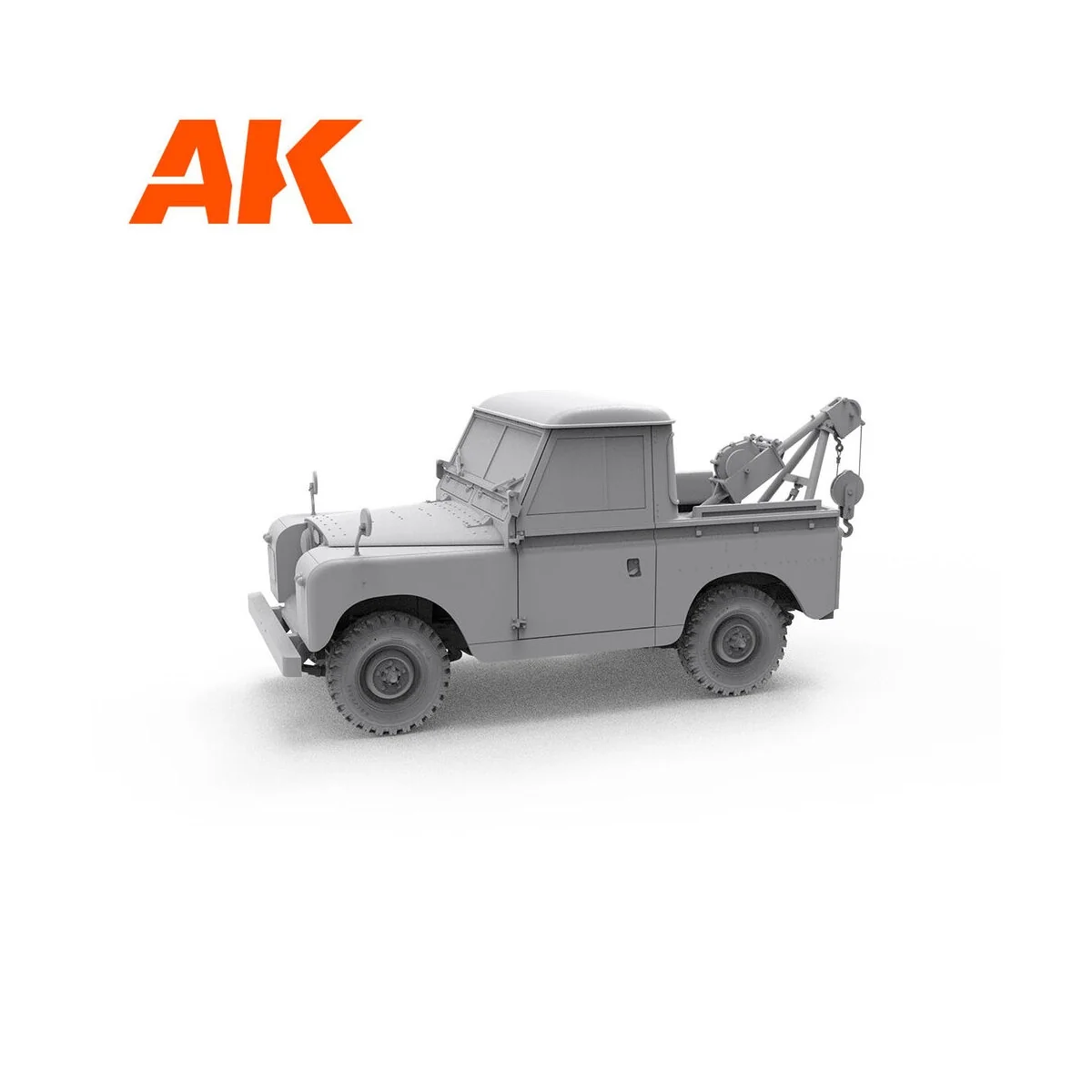 Land Rover 88 Series IIA -Crane / Tow Truck, 1/35 - AK Interactive ...