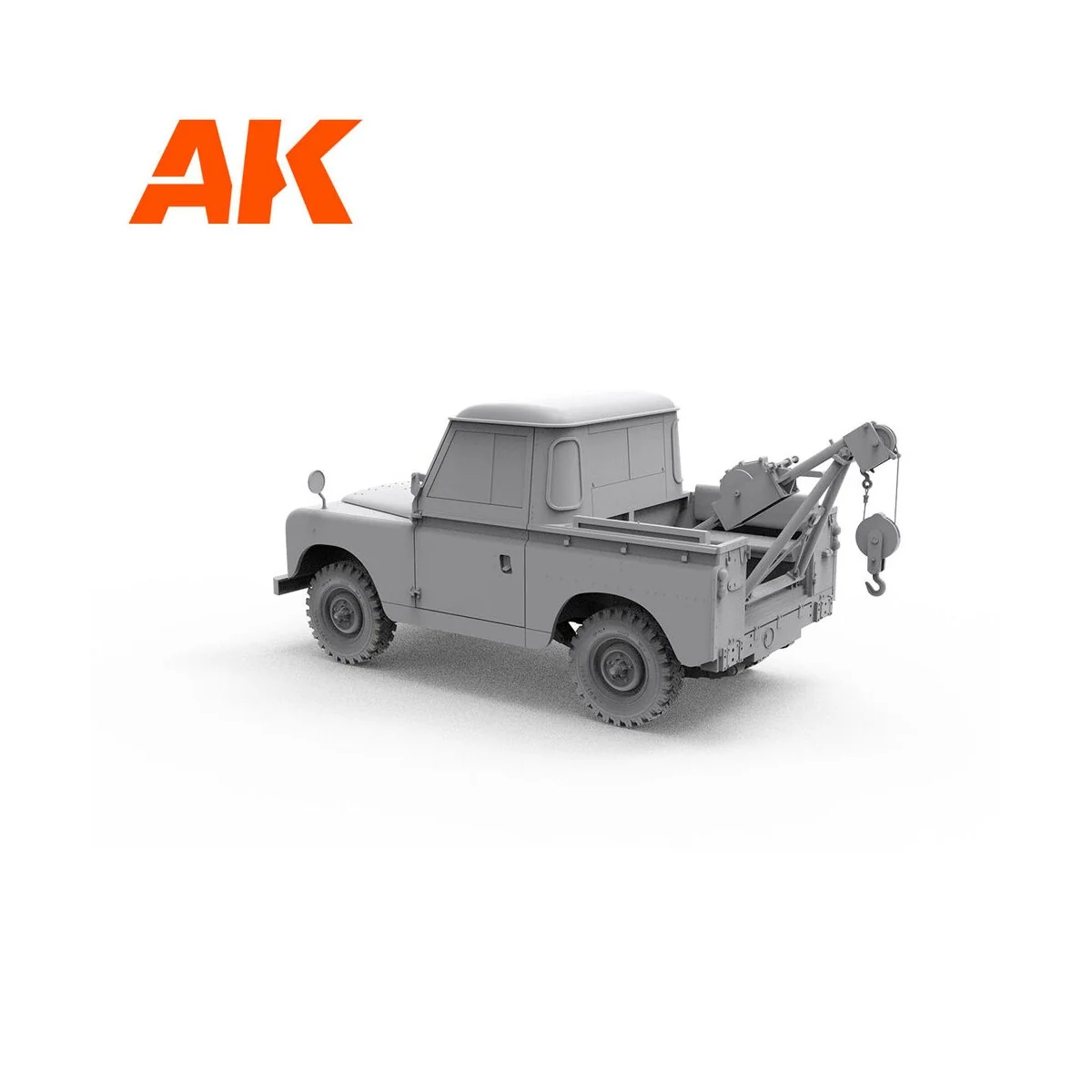 Land Rover 88 Series IIA -Crane / Tow Truck, 1/35 - AK Interactive ...