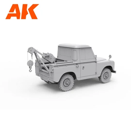 Land Rover 88 Series IIA -Crane / Tow Truck, 1/35 - AK Interactive ...