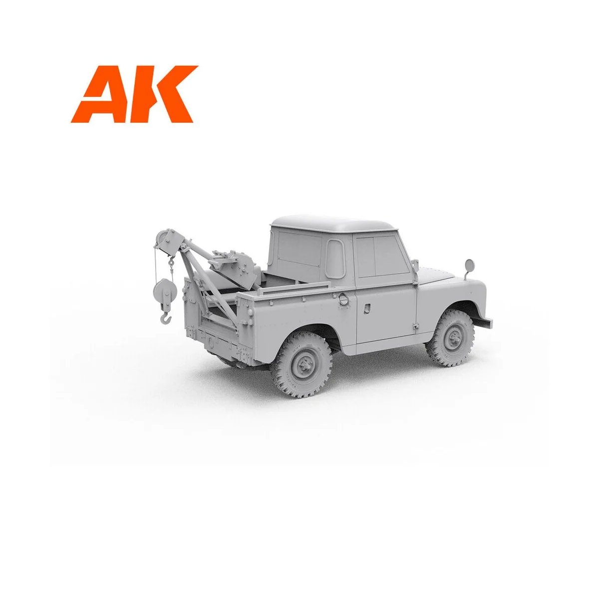 Land Rover 88 Series IIA -Crane / Tow Truck, 1/35 - AK Interactive ...
