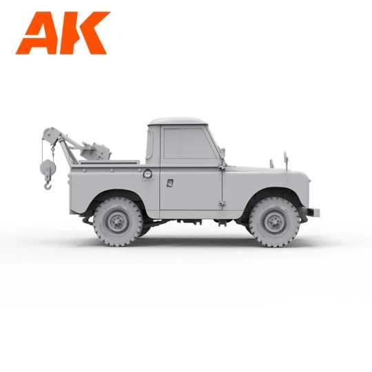 Land Rover 88 Series IIA -Crane / Tow Truck, 1/35 - AK Interactive ...