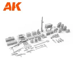 IDF Accessories.1/35 - AK Interactive AK35006 2