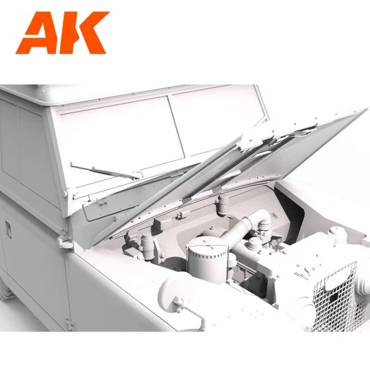 Land Rover 88 Series IIA -Station Wagon, 1/35 - AK Interactive AK35013