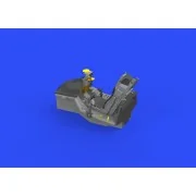 F-16C Block 42 from 2006 cockpit PRINT 1/48 KINETIC - Eduard Access...