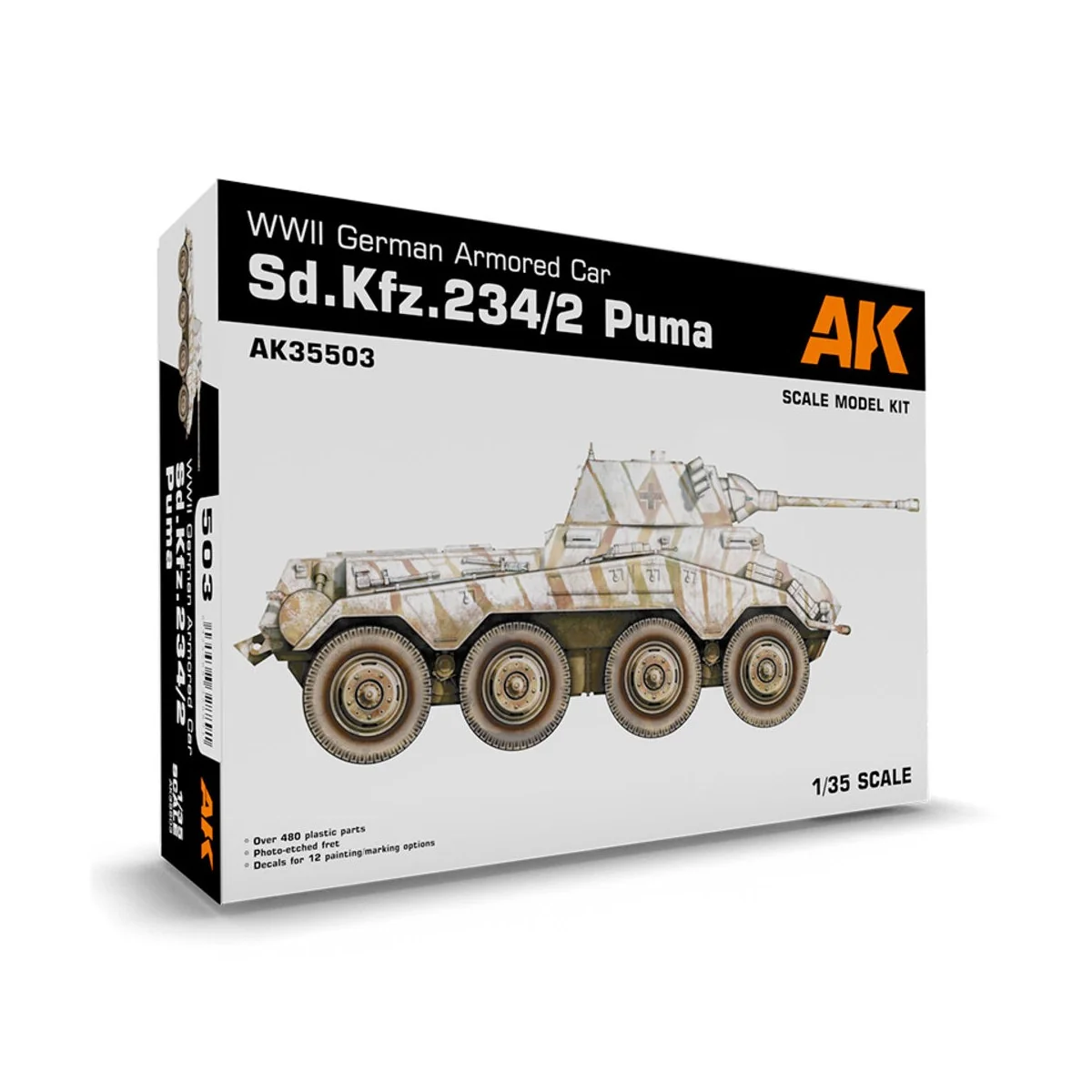 Sd.Kfz.234/2 Puma, 1/35 - AK Interactive AK35503