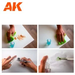 ATOMIZER CLEANER FOR ACRYLIC 125ML - AK Interactive AK9315 2