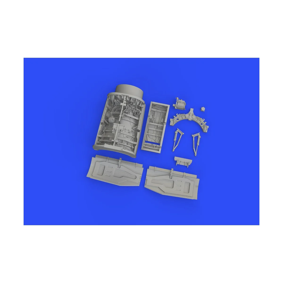 F-16C wheel bays early PRINT 1/48 KINETIC, 1/48 - Eduard Accessorie...