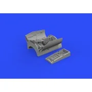 F-16C wheel bays early PRINT 1/48 KINETIC - Eduard Accessories 648974