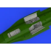 F-16C wheel bays early PRINT 1/48 KINETIC - Eduard Accessories 648974