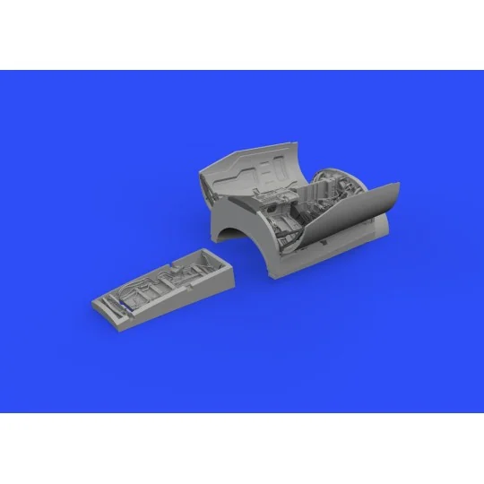 F-16C wheel bays early PRINT 1/48 KINETIC, 1/48 - Eduard Accessorie...