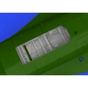 F-16C wheel bays early PRINT 1/48 KINETIC - Eduard Accessories 648974