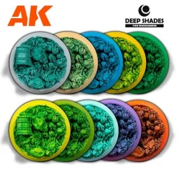 GREENDARK - Deep Shade 30ml - AK Interactive AK13007 2