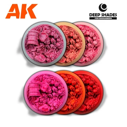 CARMINE DAWN - Deep Shade 30ml - AK Interactive AK13009