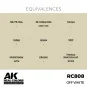 Real Colors: Off White 17 ml. - AK Interactive RC808