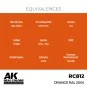 Real Colors: Orange RAL 2004 17 ml. - AK Interactive RC812