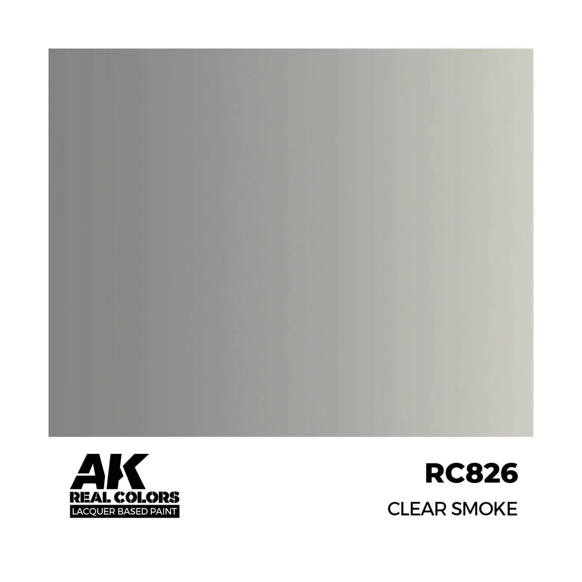 Real Colors: Clear Smoke 17 ml. - AK Interactive RC826