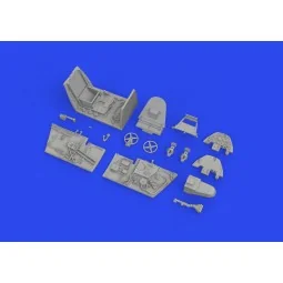 Bf 109G-10 WNF cockpit PRINT 1/48 EDUARD, 1/48 - Eduard Accessories...