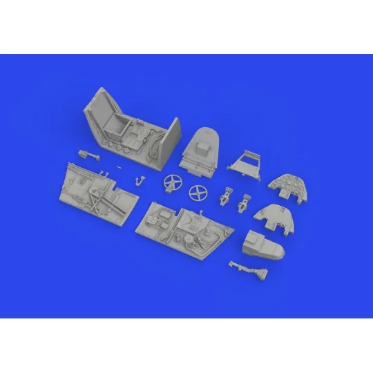 Bf 109G-10 WNF cockpit PRINT 1/48 EDUARD - Eduard Accessories 648977