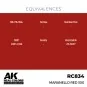 Real Colors: Maranello Red 300 17 ml. - AK Interactive RC834