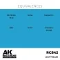Real Colors: Light Blue 17 ml. - AK Interactive RC842