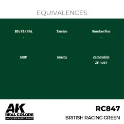 Real Colors: British Racing Green 17 ml. - AK Interactive RC847 2