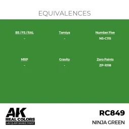 Real Colors: Ninja Green 17 ml. - AK Interactive RC849 2