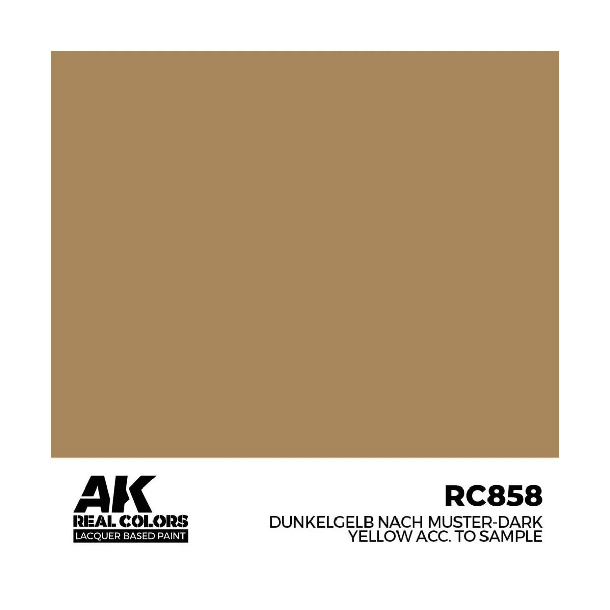 Real Colors: Dunkelgelb Nach Muster-Dark Yellow acc. to Sample - AK...