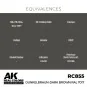 Real Colors: Dunkelbraun-Dark Brown RAL 7017 17 ml. - AK Interactiv...