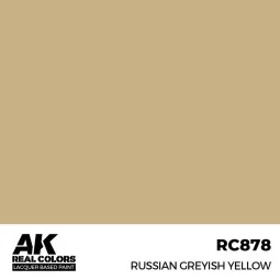 Real Colors: Russian Greyish Yellow 17 ml. - AK Interactive RC878