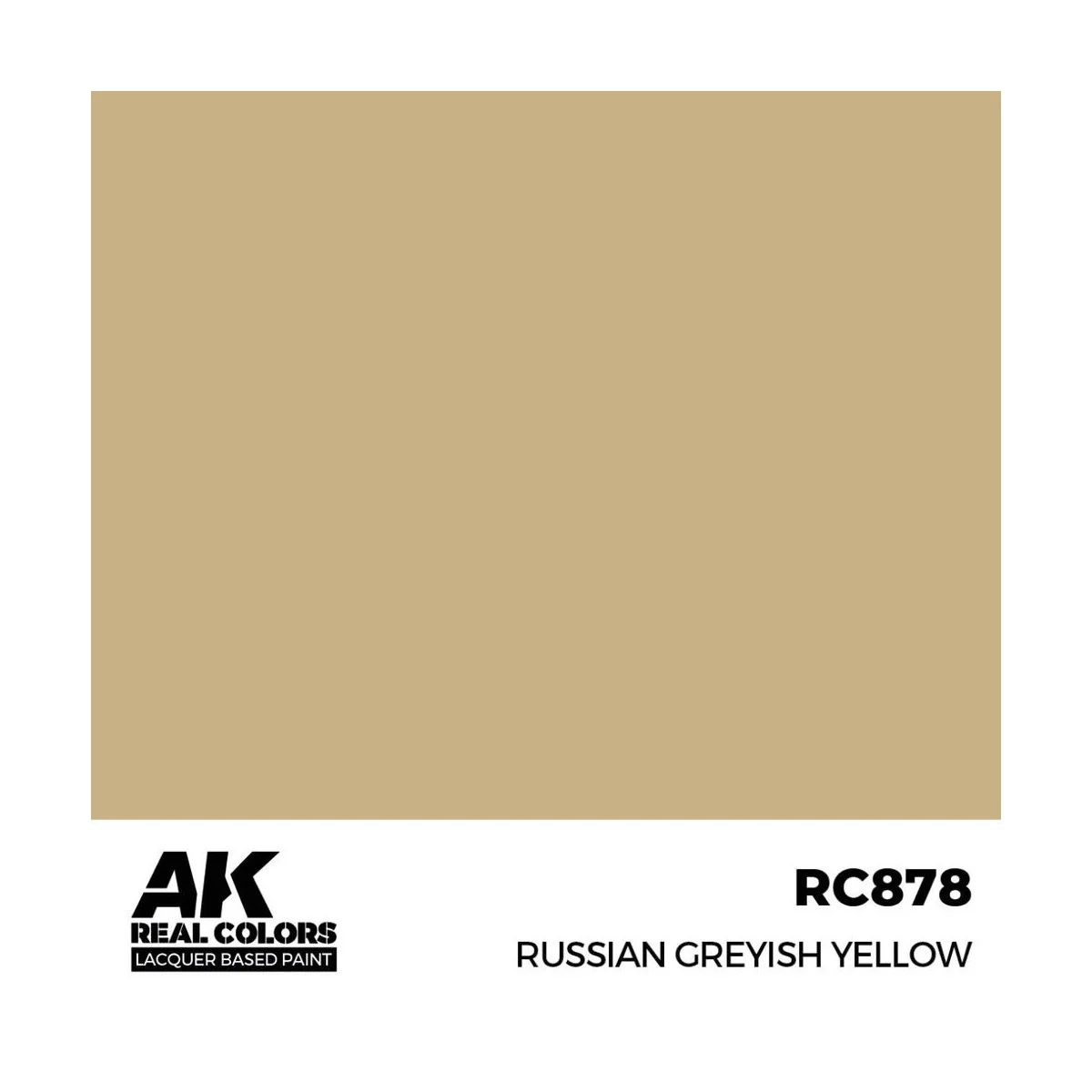 Real Colors: Russian Greyish Yellow 17 ml. - AK Interactive RC878