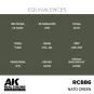 Real Colors: NATO Green 17 ml. - AK Interactive RC886