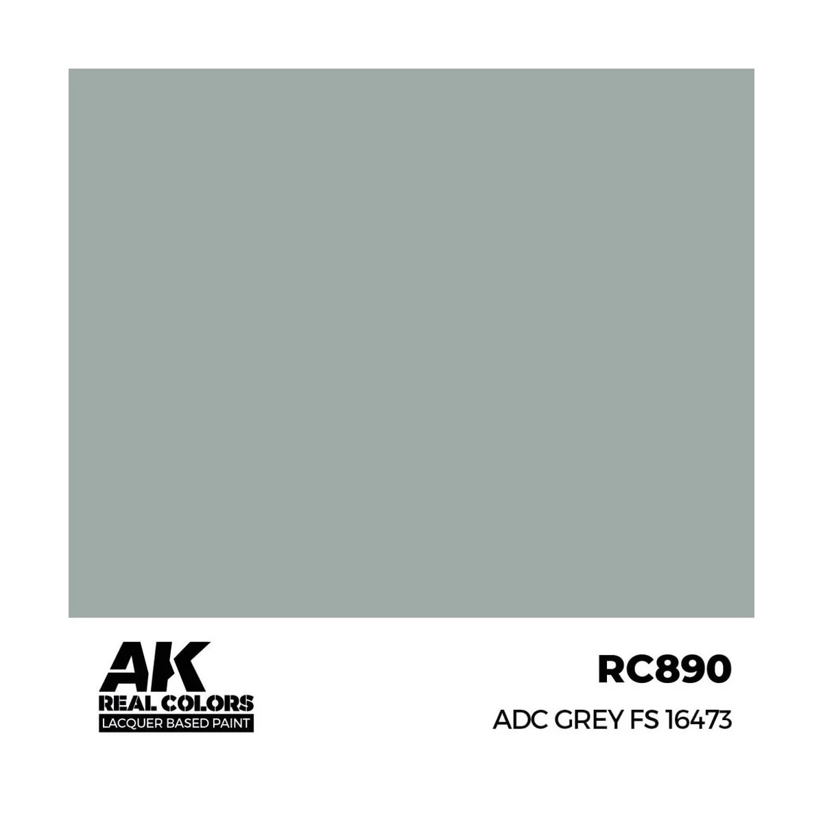 Real Colors: ADC Grey FS 16473 17 ml. - AK Interactive RC890