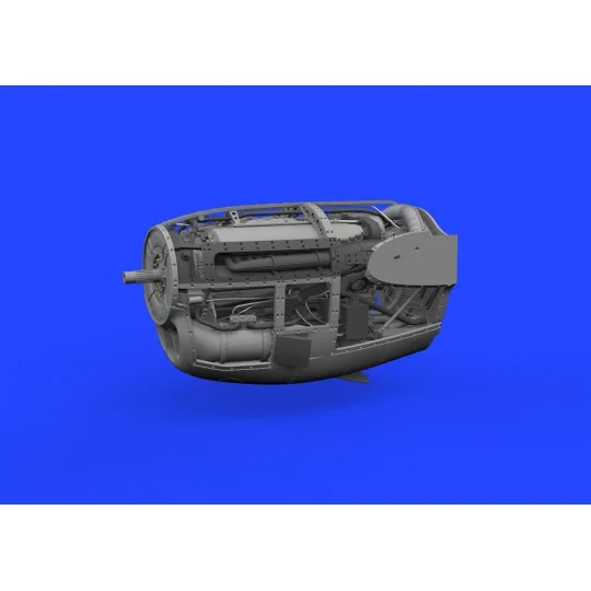 P-38J right engine PRINT 1/48 TAMIYA, 1/48 - Eduard Accessories 648982