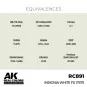 Real Colors: Insignia White FS 17875 17 ml. - AK Interactive RC891