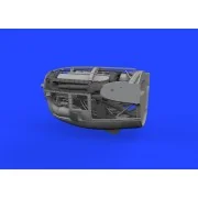 P-38J right engine PRINT 1/48 TAMIYA - Eduard Accessories 648982
