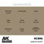 Real Colors: Sand FS 30277 17 ml. - AK Interactive RC896