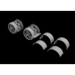 Beaufort Mk.I engines PRINT ICM - Eduard Accessories 648983