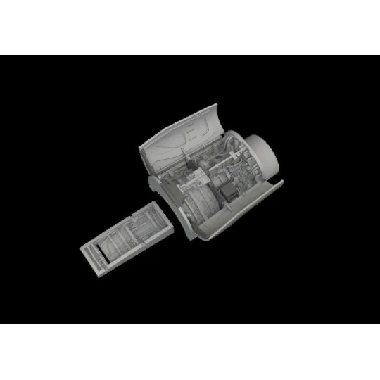 F-16C wheel bays late PRINT KINETIC - Eduard Accessories 648984